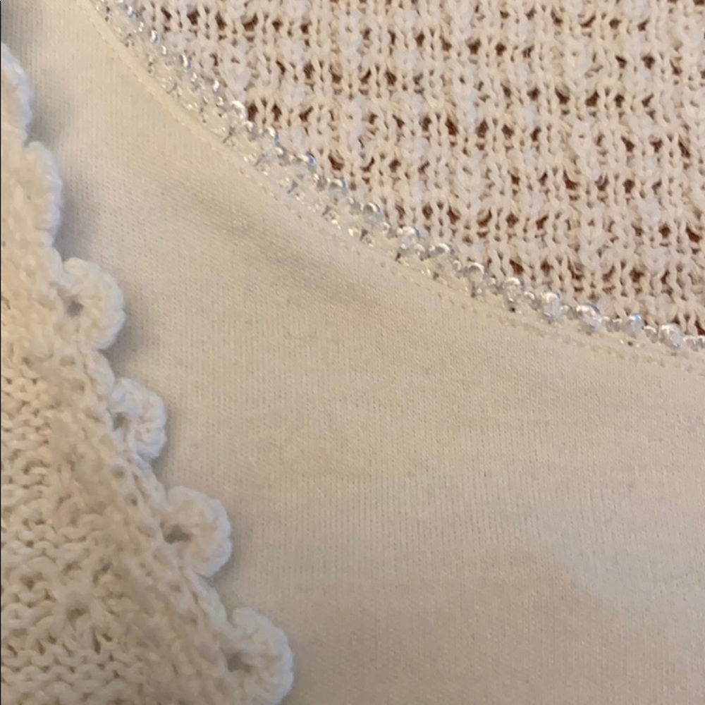 Christopher & Banks Hand Crocheted Cardigan Top - Picture 7 of 8